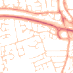 Daytime road noise heatmap for SS16 6BZ