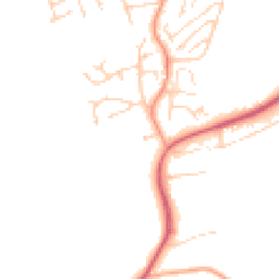 Daytime road noise heatmap for SS16 6HW