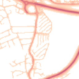 Daytime road noise heatmap for SS16 6LF