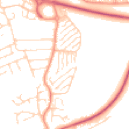 Daytime road noise heatmap for SS16 6LG
