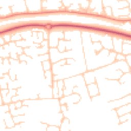 Daytime road noise heatmap for SS16 6SE