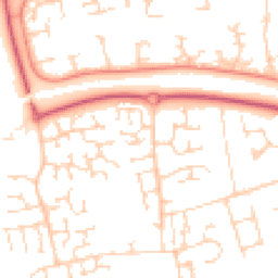 Daytime road noise heatmap for SS16 6SJ