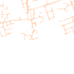 Daytime road noise heatmap for SS16 6SQ