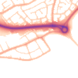 Daytime road noise heatmap for SS17 0AA