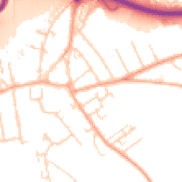 Daytime road noise heatmap for SS17 0AH