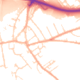 Daytime road noise heatmap for SS17 0BS