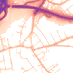 Daytime road noise heatmap for SS17 0BU