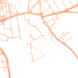 Daytime road noise heatmap for SS17 0DU