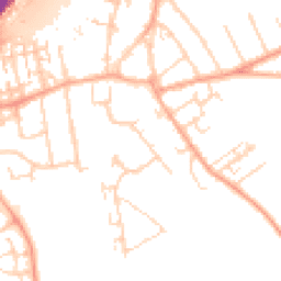 Daytime road noise heatmap for SS17 0DW