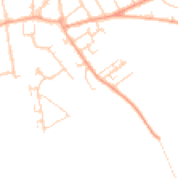 Daytime road noise heatmap for SS17 0EA