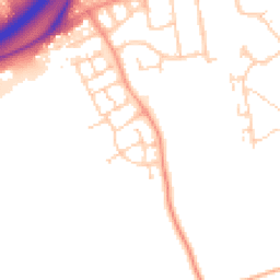 Daytime road noise heatmap for SS17 0FU