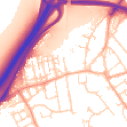 Daytime road noise heatmap for SS17 0JH