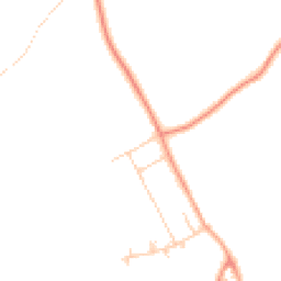 Daytime road noise heatmap for SS17 0PT
