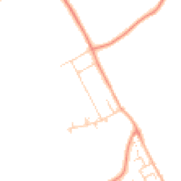Daytime road noise heatmap for SS17 0QA