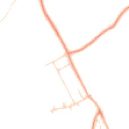 Daytime road noise heatmap for SS17 0QD