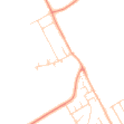 Daytime road noise heatmap for SS17 0QJ