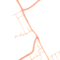 Daytime road noise heatmap for SS17 0QN