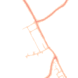 Daytime road noise heatmap for SS17 0QQ