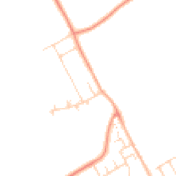 Daytime road noise heatmap for SS17 0QW