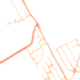 Daytime road noise heatmap for SS17 0QZ