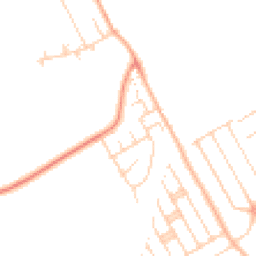 Daytime road noise heatmap for SS17 0RB