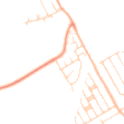 Daytime road noise heatmap for SS17 0RD