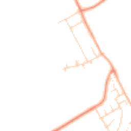 Daytime road noise heatmap for SS17 0RW