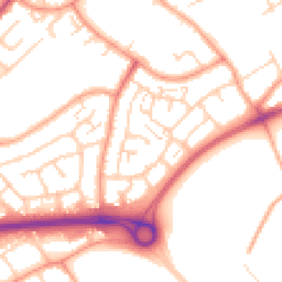 Daytime road noise heatmap for SS17 7HB