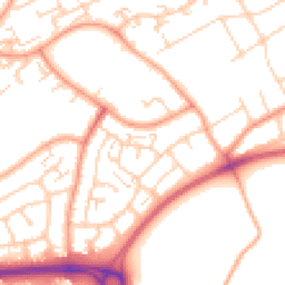 Daytime road noise heatmap for SS17 7HY