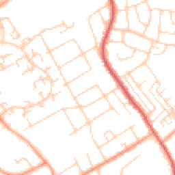 Daytime road noise heatmap for SS17 7PG