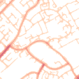 Daytime road noise heatmap for SS17 7TA