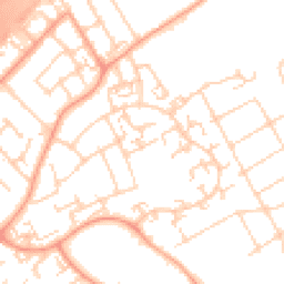 Daytime road noise heatmap for SS17 7TQ