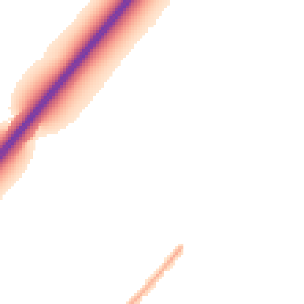 Night-time road noise heatmap for SS17 8DB