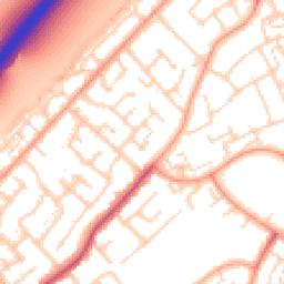 Daytime road noise heatmap for SS17 8ER