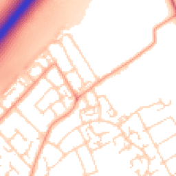 Daytime road noise heatmap for SS17 8JN