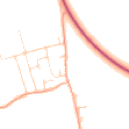 Daytime road noise heatmap for SS17 8LG