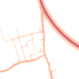 Daytime road noise heatmap for SS17 8LW