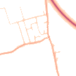Daytime road noise heatmap for SS17 8NT