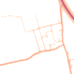 Daytime road noise heatmap for SS17 8NW