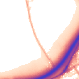 Daytime road noise heatmap for SS17 8PE