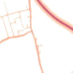 Daytime road noise heatmap for SS17 8PL