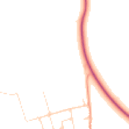 Daytime road noise heatmap for SS17 8QA