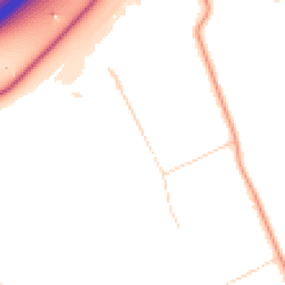 Daytime road noise heatmap for SS17 9HW