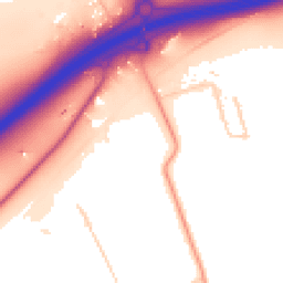 Daytime road noise heatmap for SS17 9JU