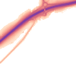 Night-time road noise heatmap for SS17 9JZ
