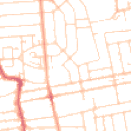 Daytime road noise heatmap for SS2 4AB