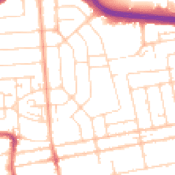 Daytime road noise heatmap for SS2 4AE