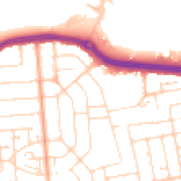 Daytime road noise heatmap for SS2 4AG