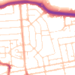 Daytime road noise heatmap for SS2 4AL