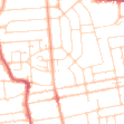 Daytime road noise heatmap for SS2 4AN